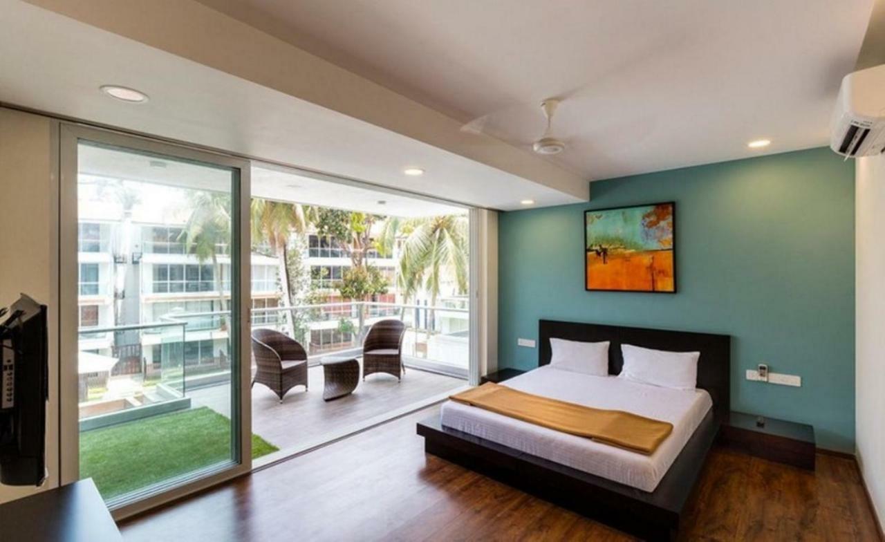 Aarju Luxurious Wave Apartamento Calangute Exterior foto