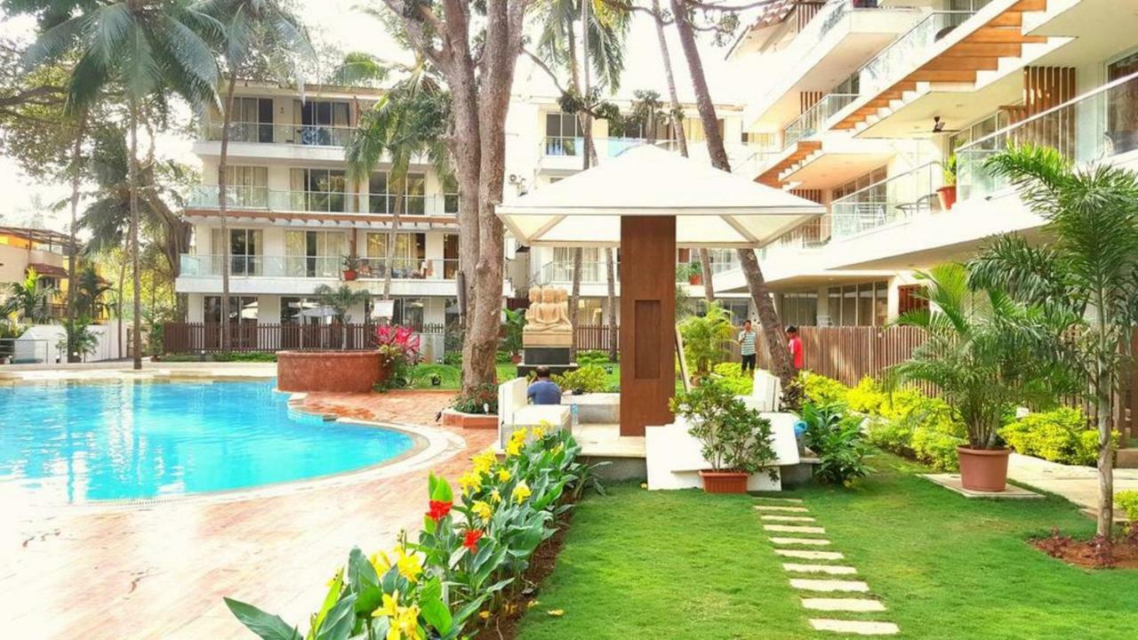 Aarju Luxurious Wave Apartamento Calangute Exterior foto